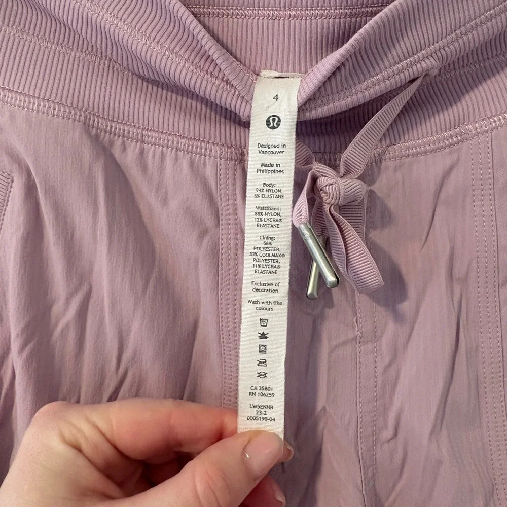 Lululemon Dance Studio Pant Size 4 Rose Blush - Picture 4 of 6